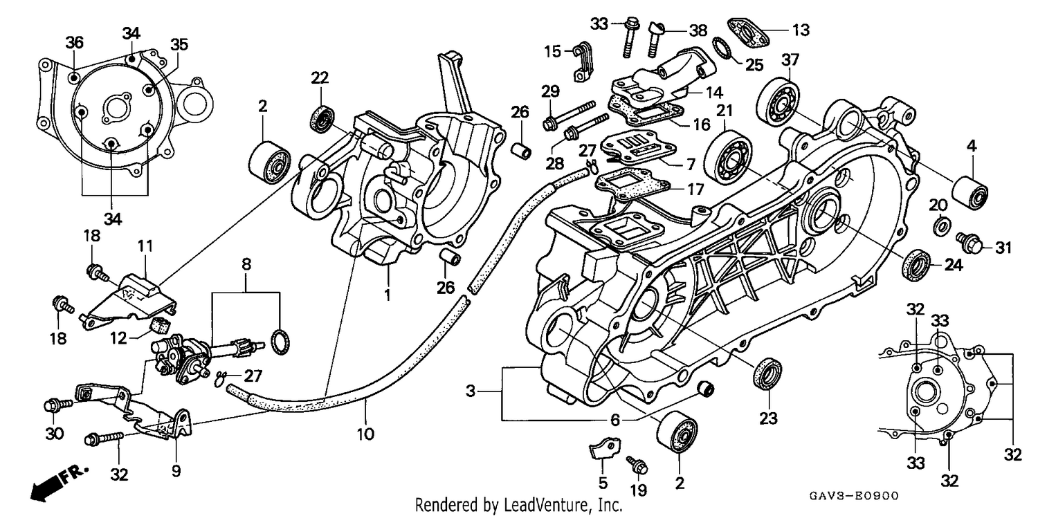 CRANKCASE/OIL PUMP