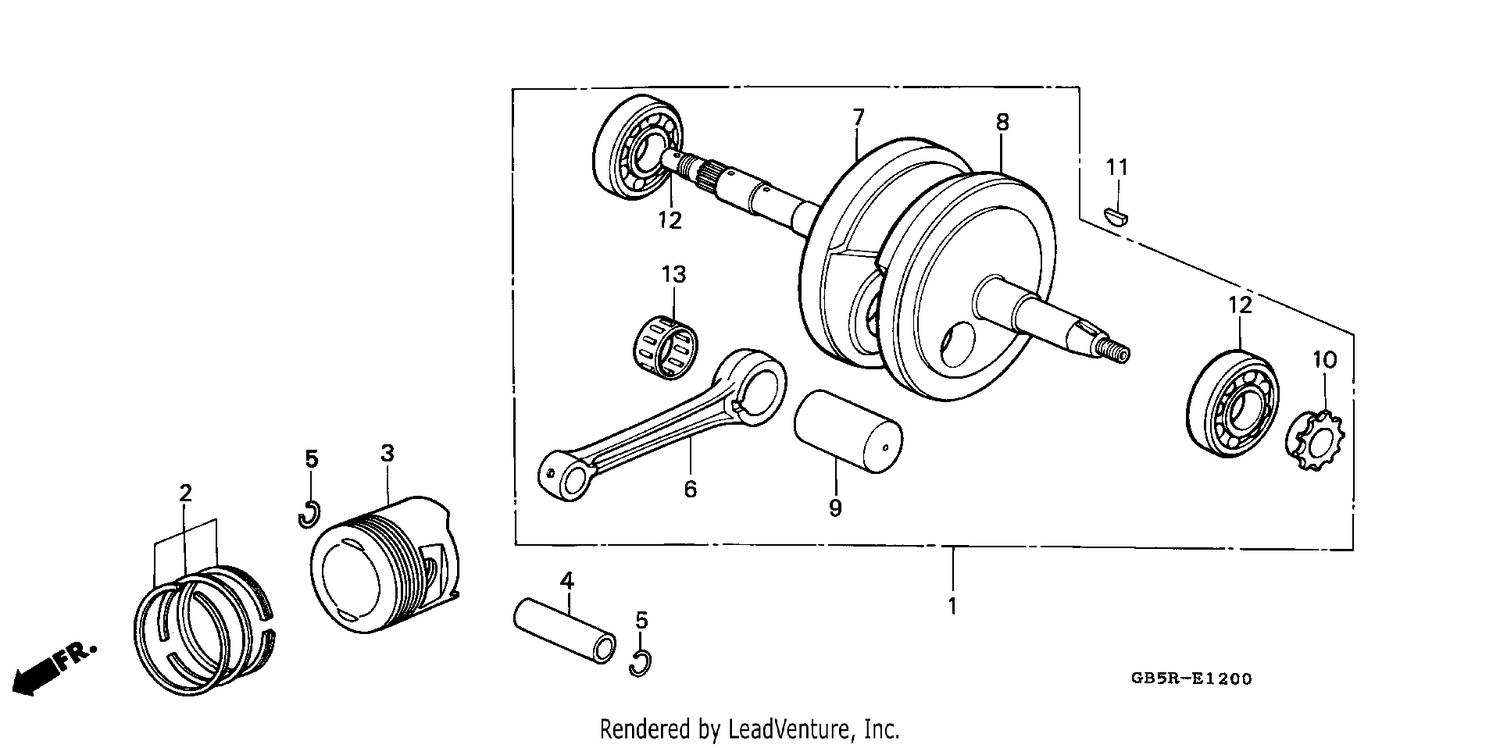 CRANKSHAFT/PISTON