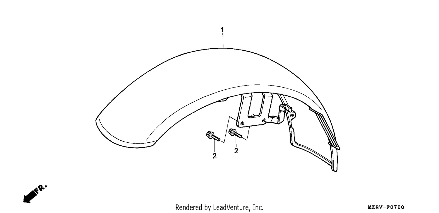 FRONT FENDER