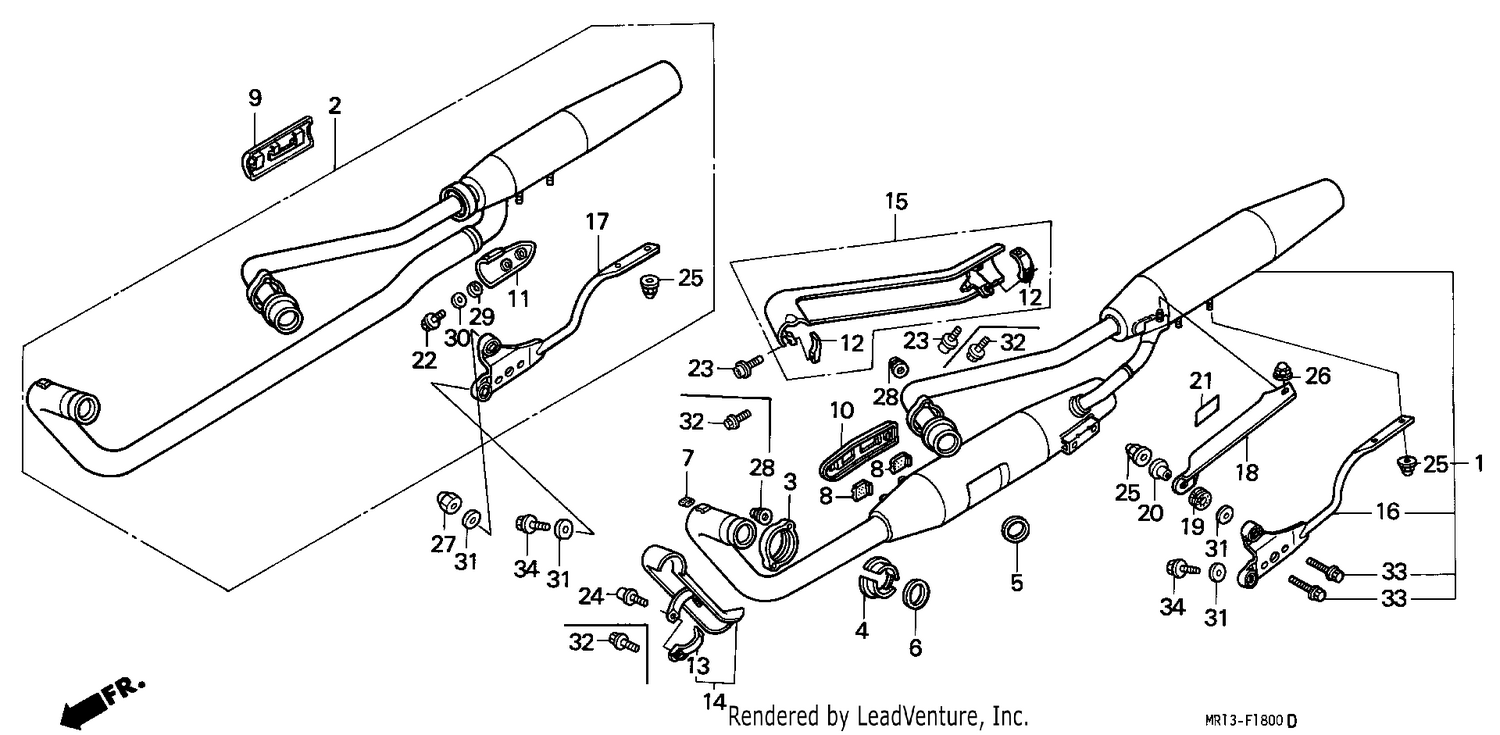 EXHAUST MUFFLER