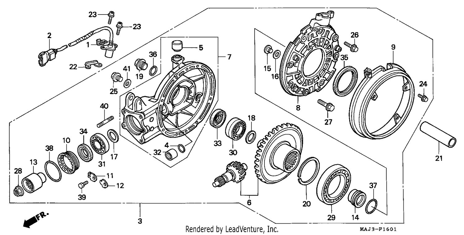 FINAL DRIVEN GEAR (ST1100A)
