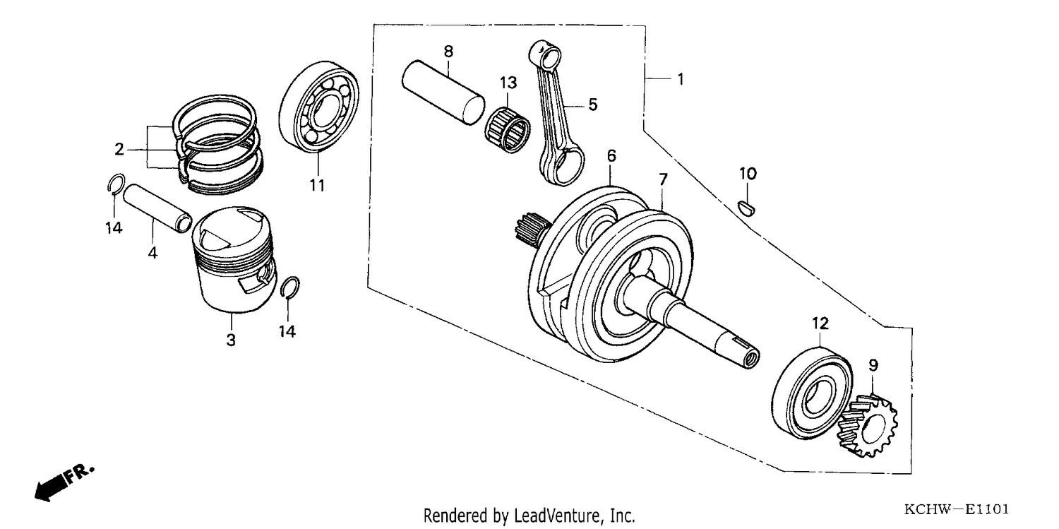 CRANKSHAFT/PISTON (2)