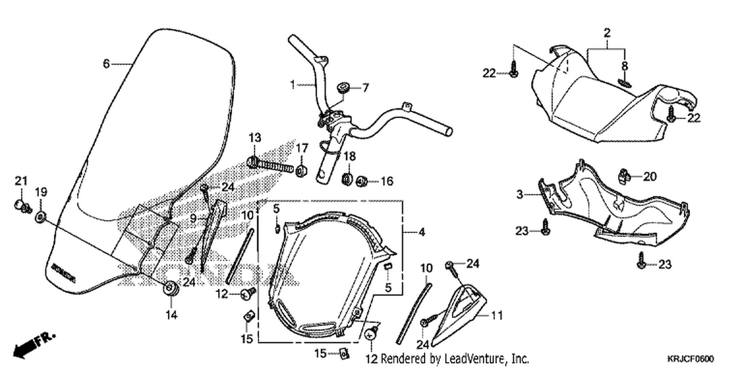  HANDLE PIPE/HANDLE COVER