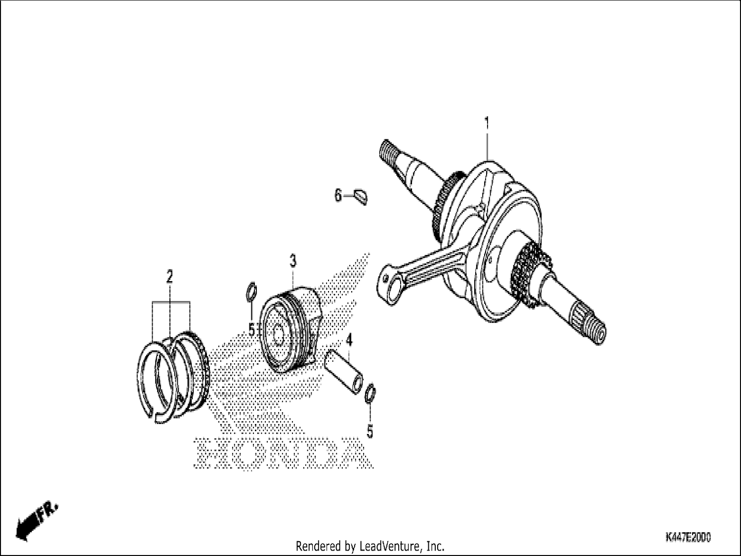  CRANKSHAFT/PISTON