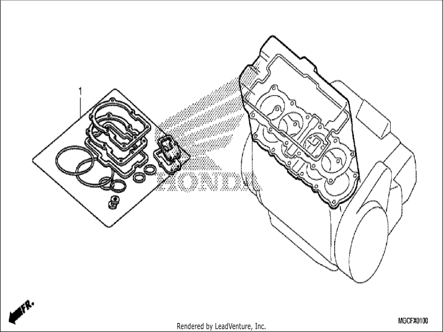  GASKET KIT A