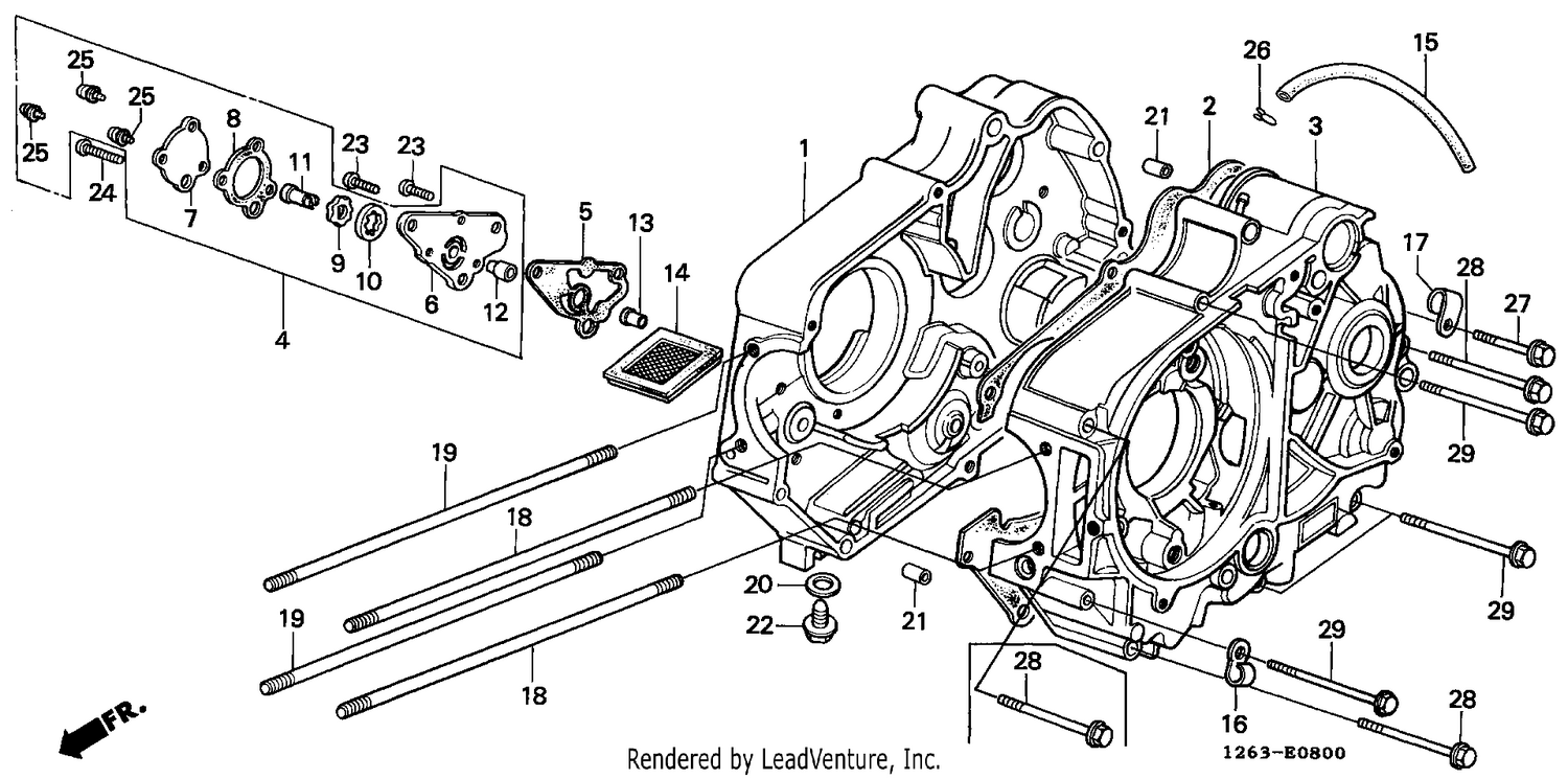 CRANKCASE/OIL PUMP