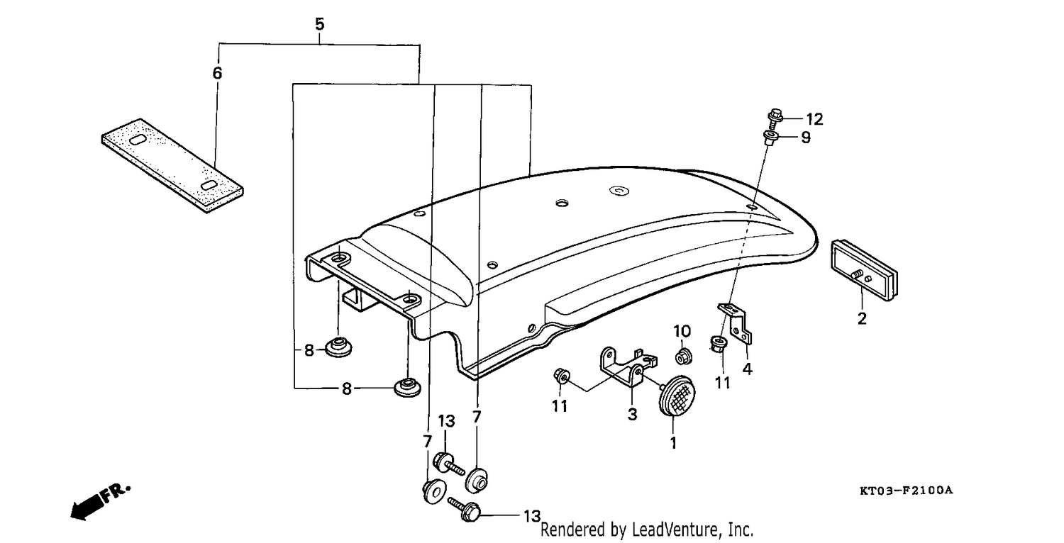 REAR FENDER