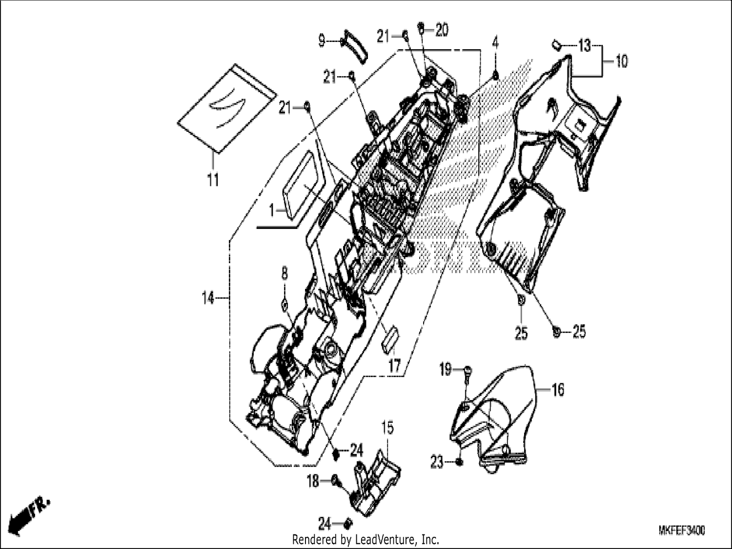  REAR FENDER
