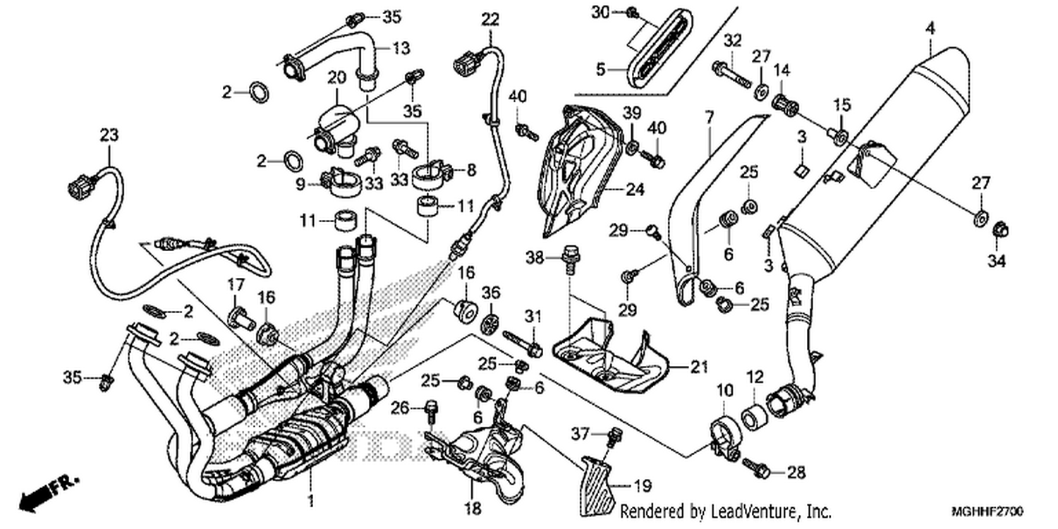  EXHAUST MUFFLER