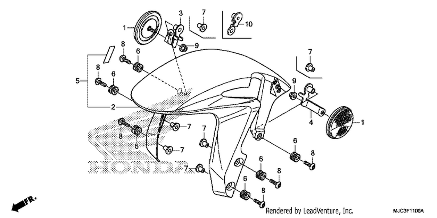  FRONT FENDER