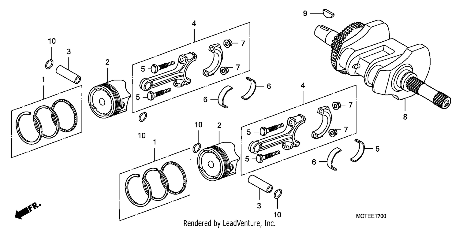 CRANKSHAFT/PISTON