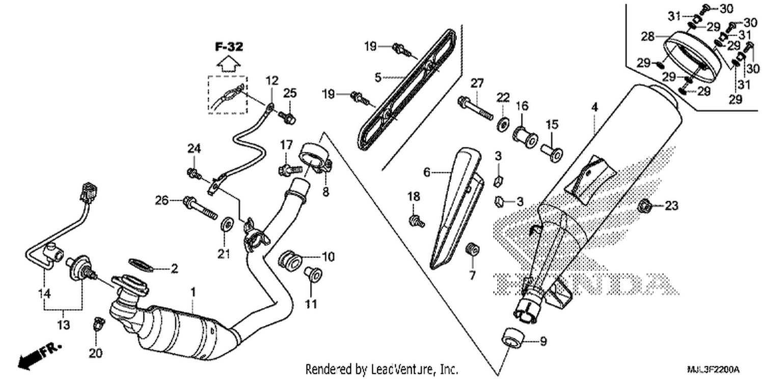  EXHAUST MUFFLER