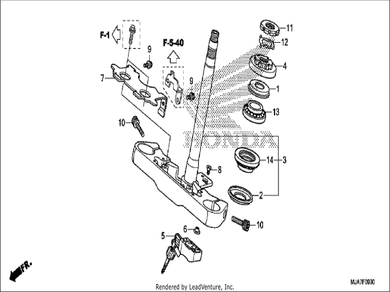  STEERING STEM