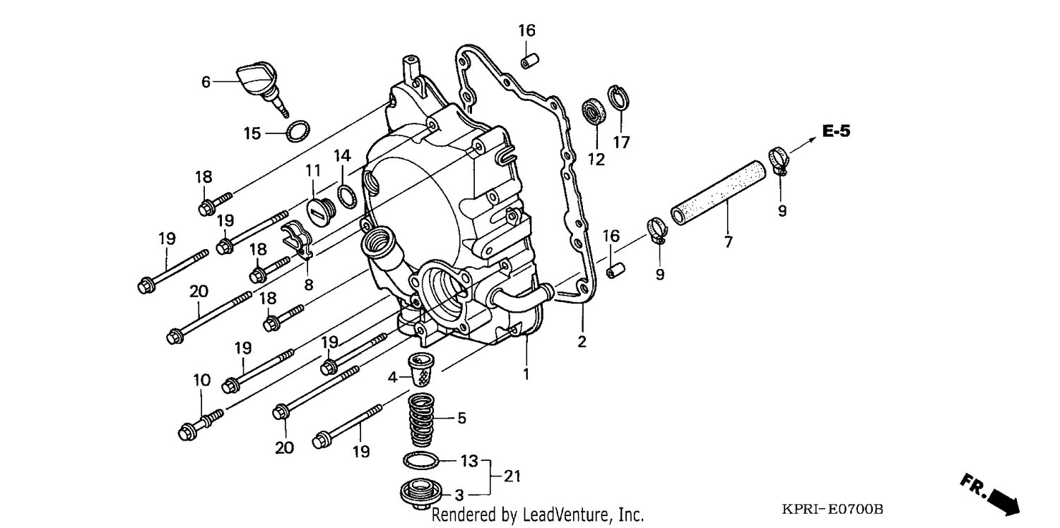 RIGHT CRANKCASE COVER