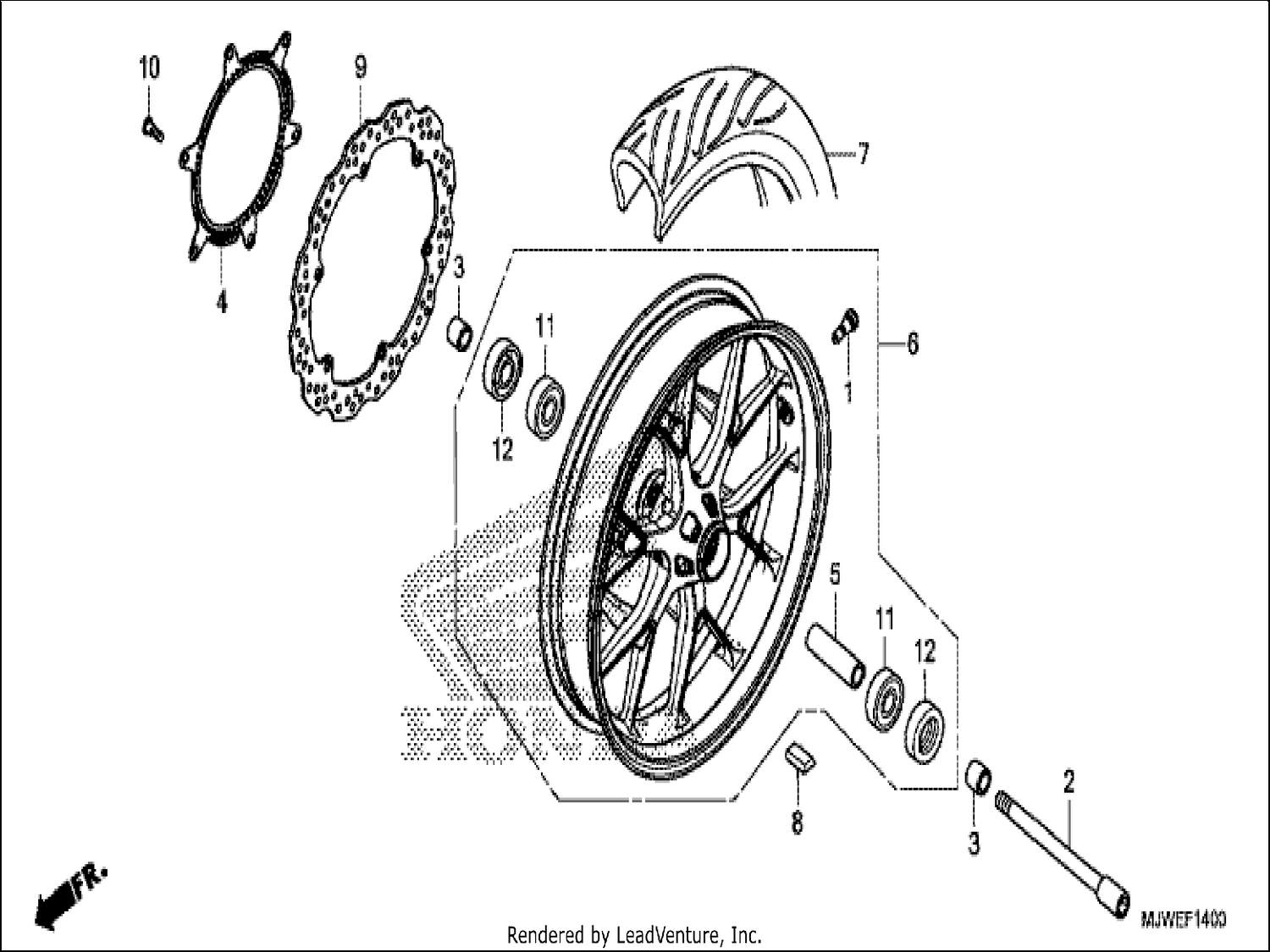  FRONT WHEEL
