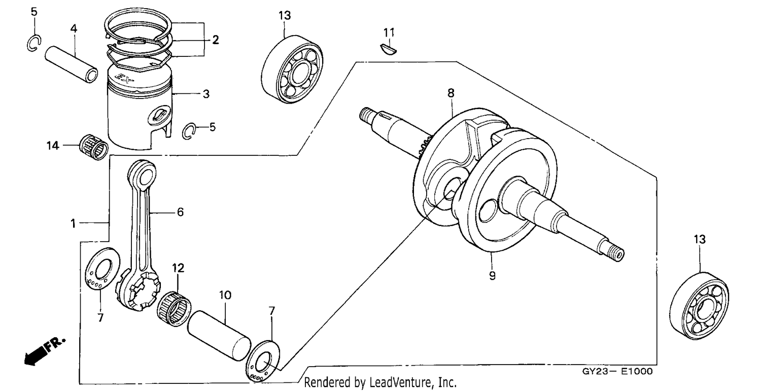 CRANKSHAFT/PISTON