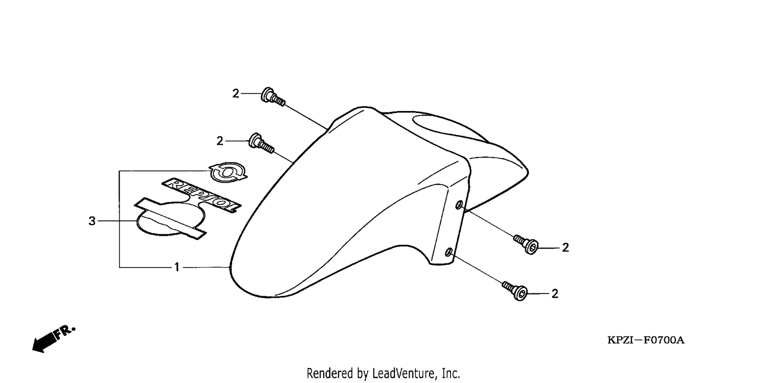 FRONT FENDER
