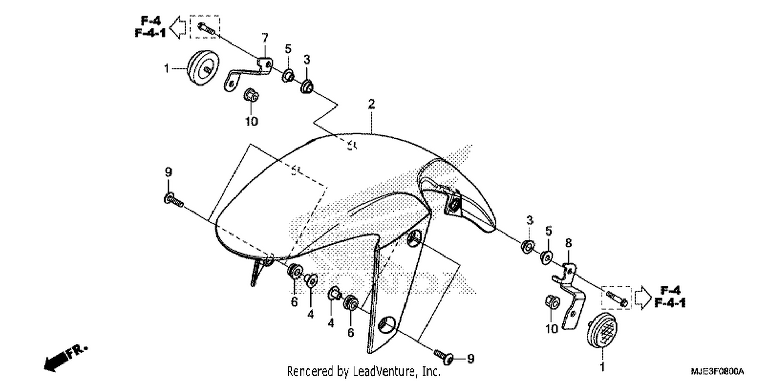  FRONT FENDER