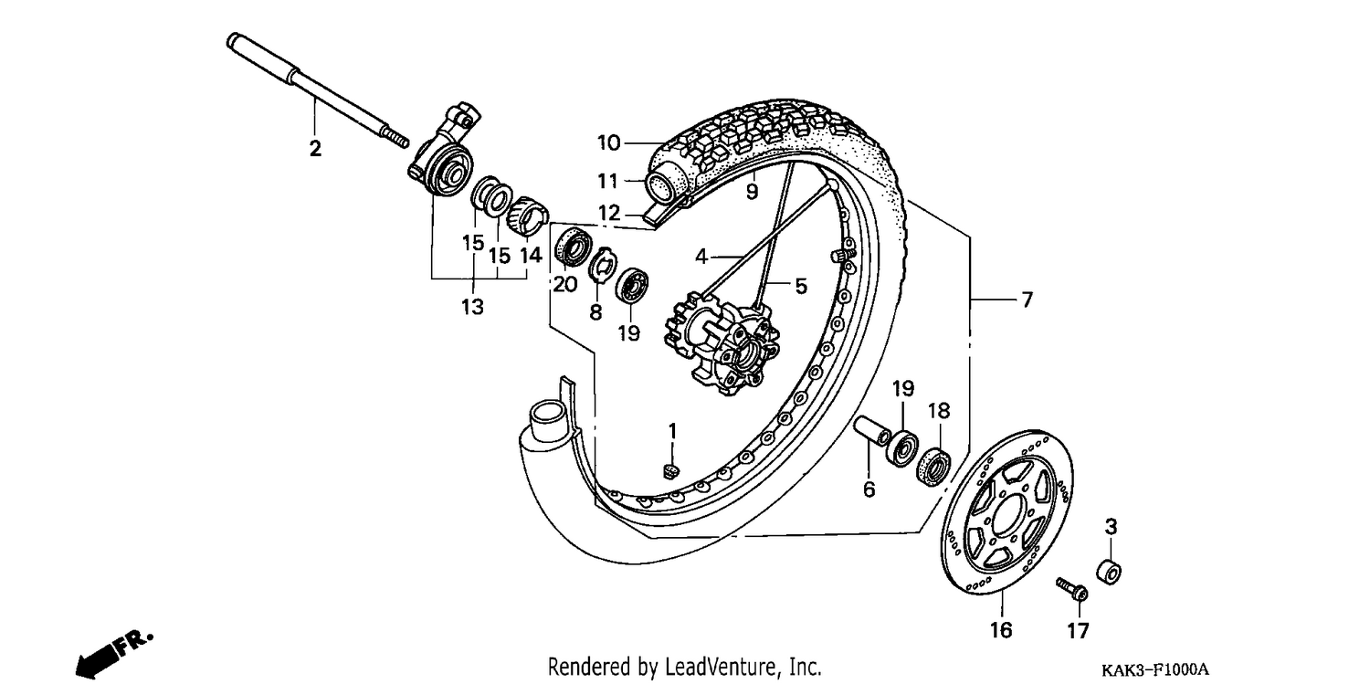 FRONT WHEEL