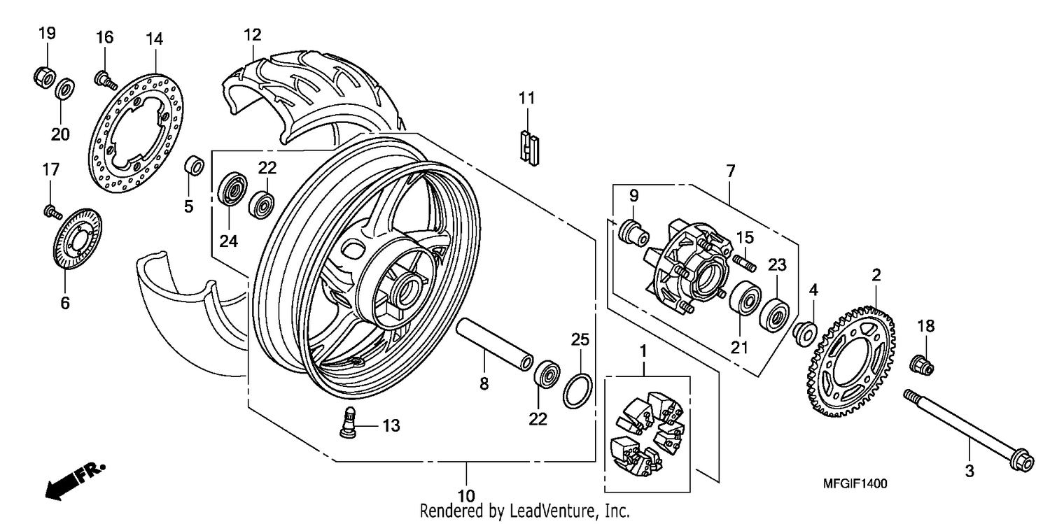 REAR WHEEL