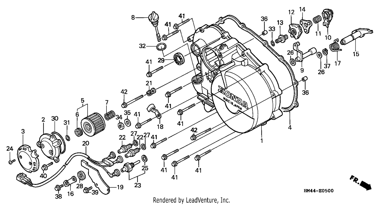 RIGHT CRANKCASE COVER