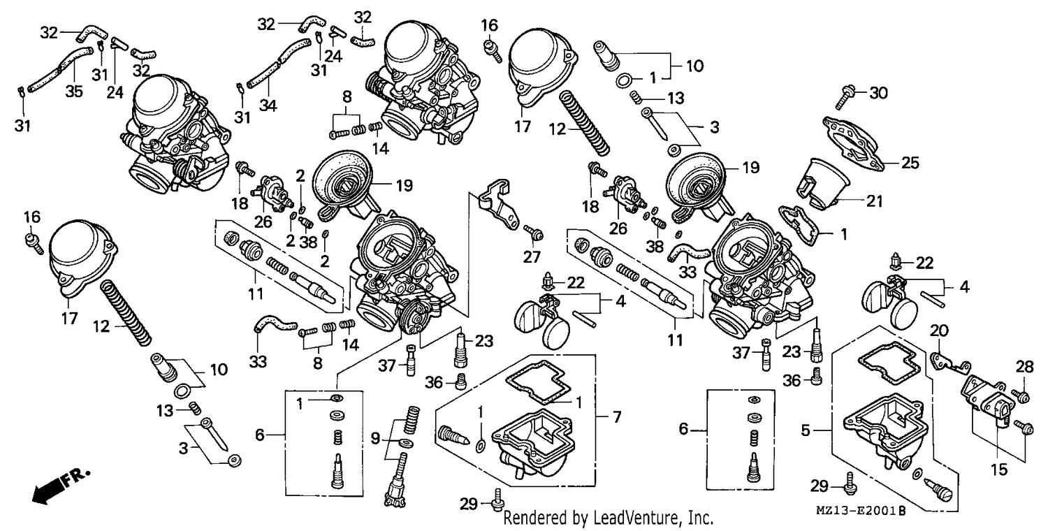 CARBURETOR (COMPONENT PARTS)