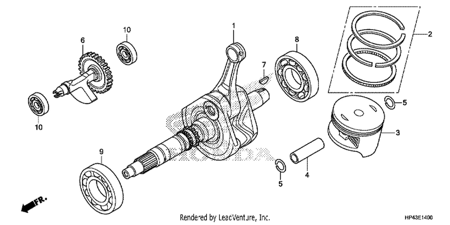  CRANK SHAFT/PISTON