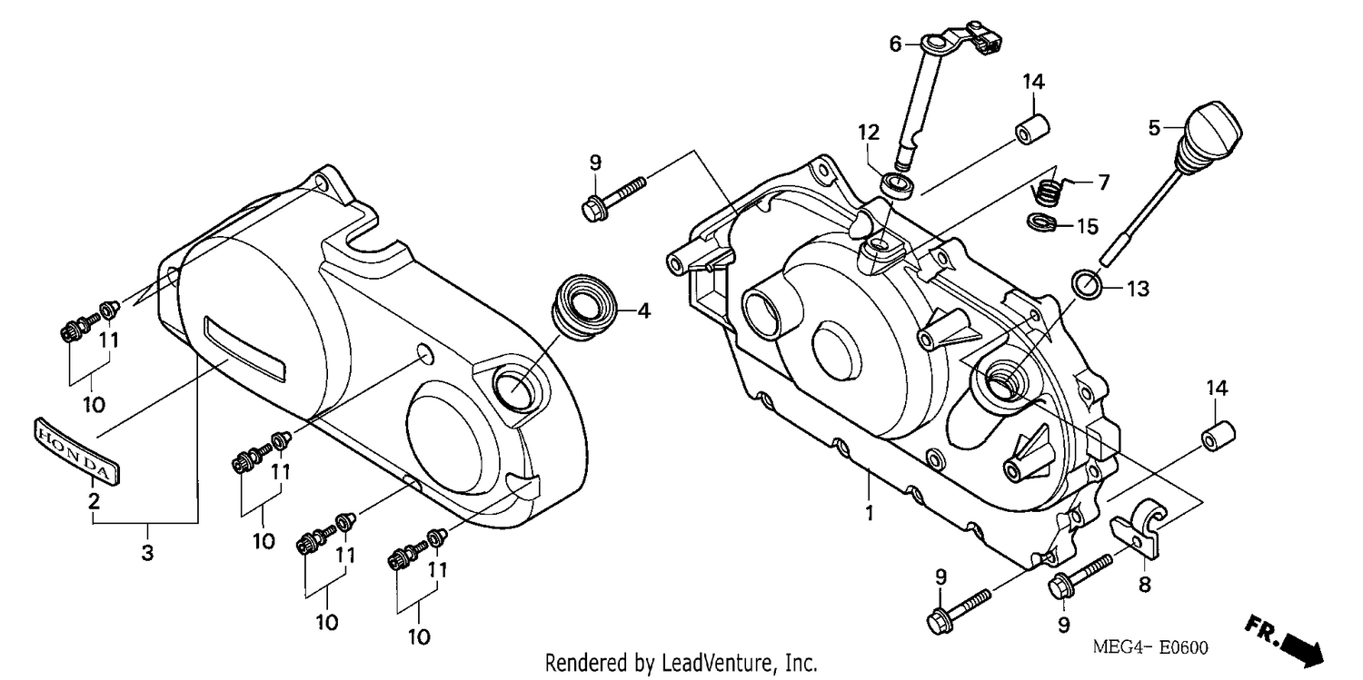RIGHT CRANKCASE COVER