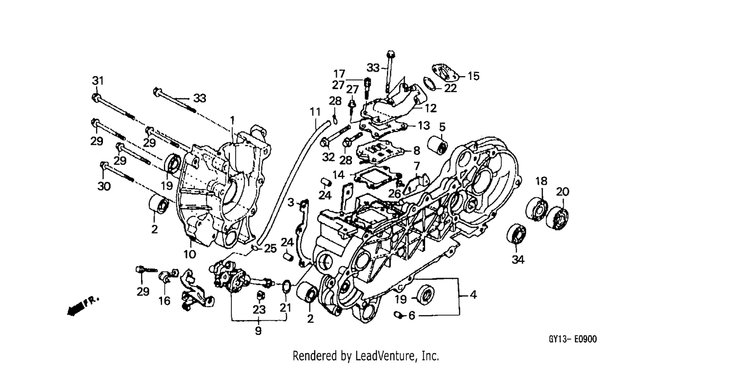 CRANKCASE/OIL PUMP