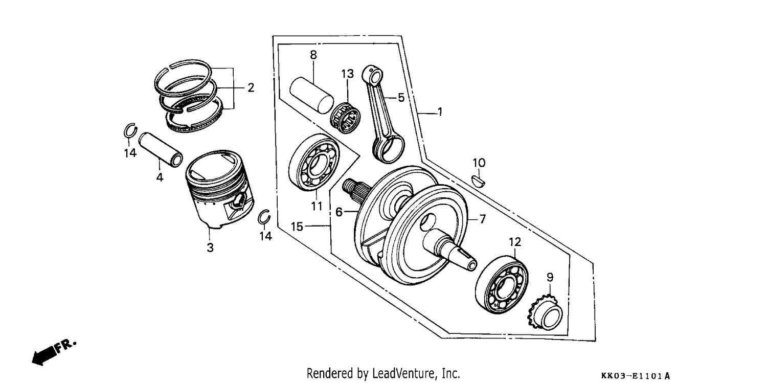 CRANKSHAFT/PISTON/ BALANCER (2)