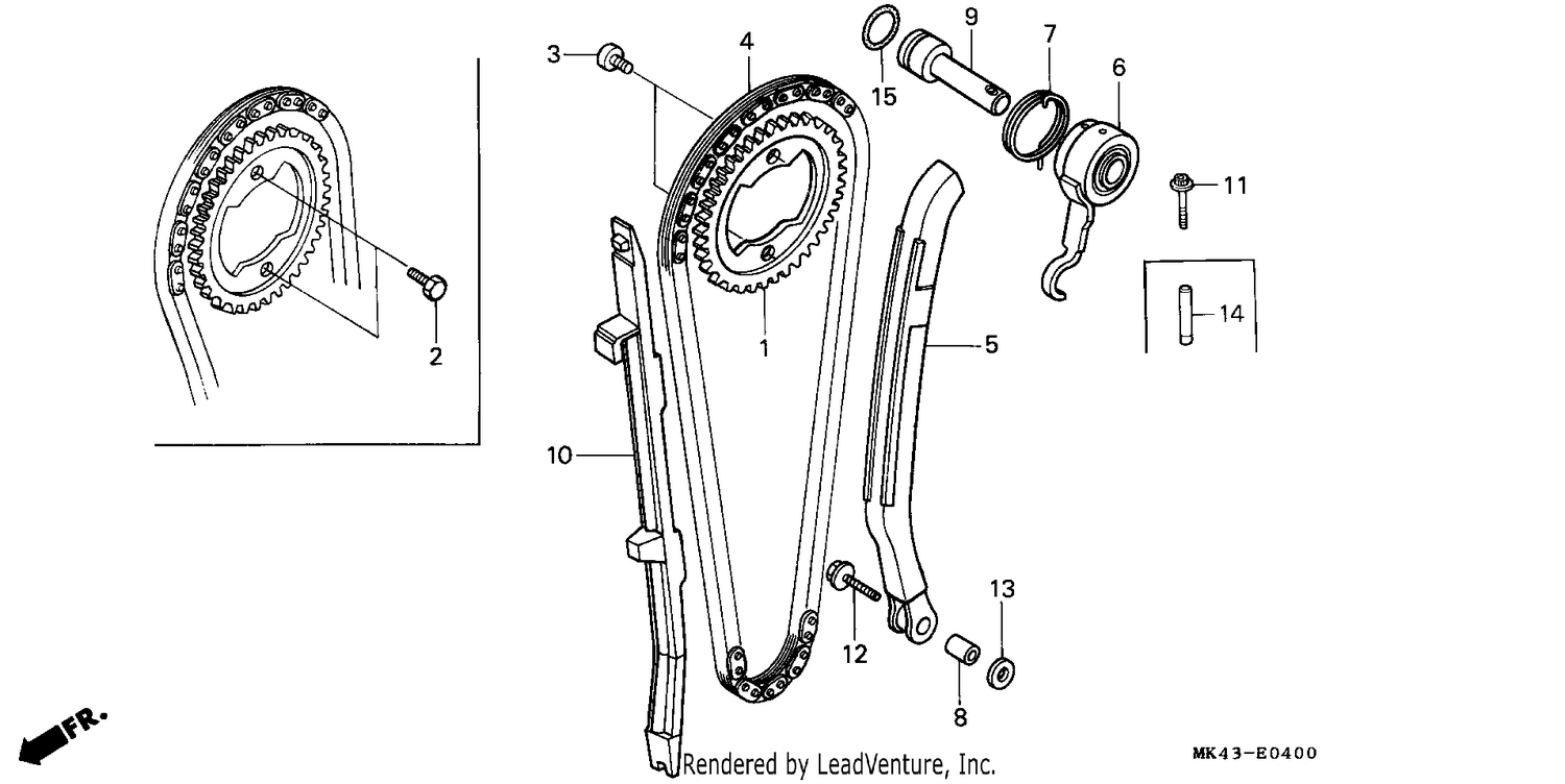 CAM CHAIN/TENSIONER