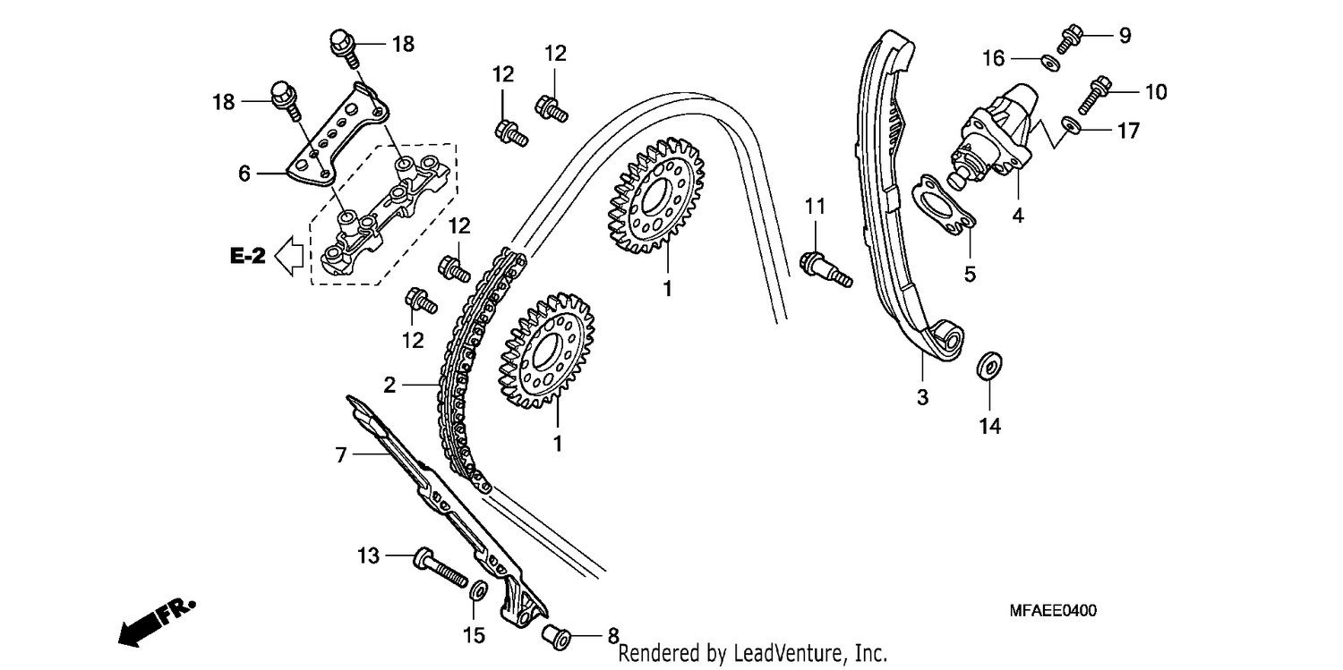 CAM CHAIN/TENSIONER