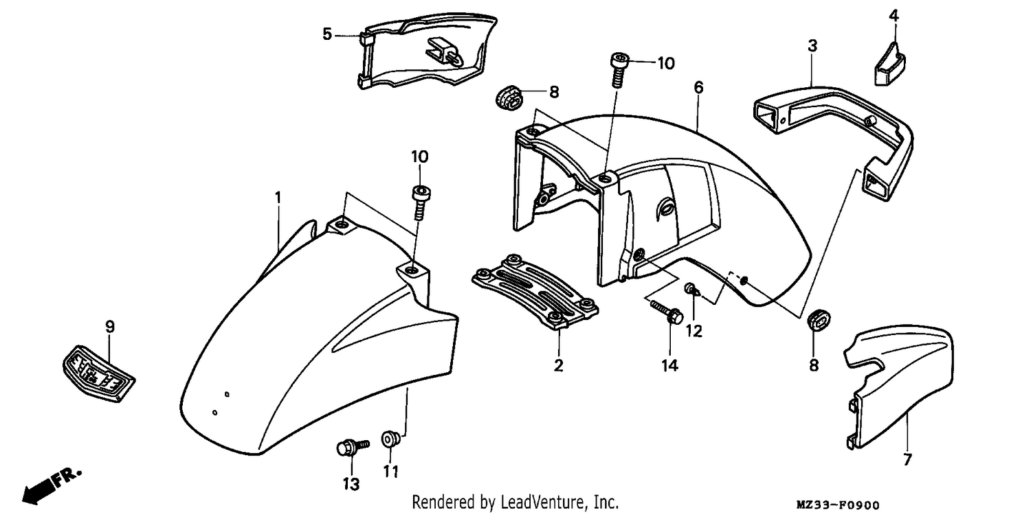FRONT FENDER
