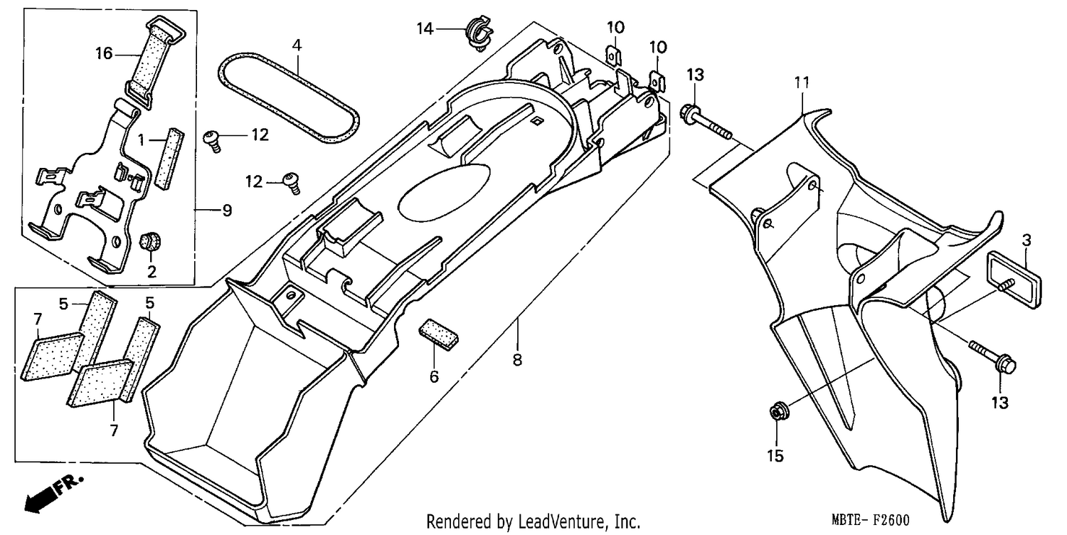 REAR FENDER