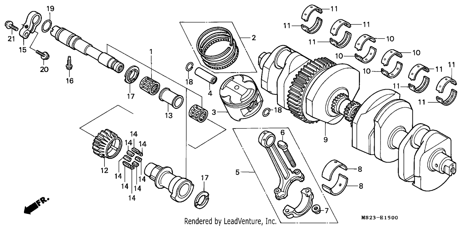 CRANKSHAFT/PISTON