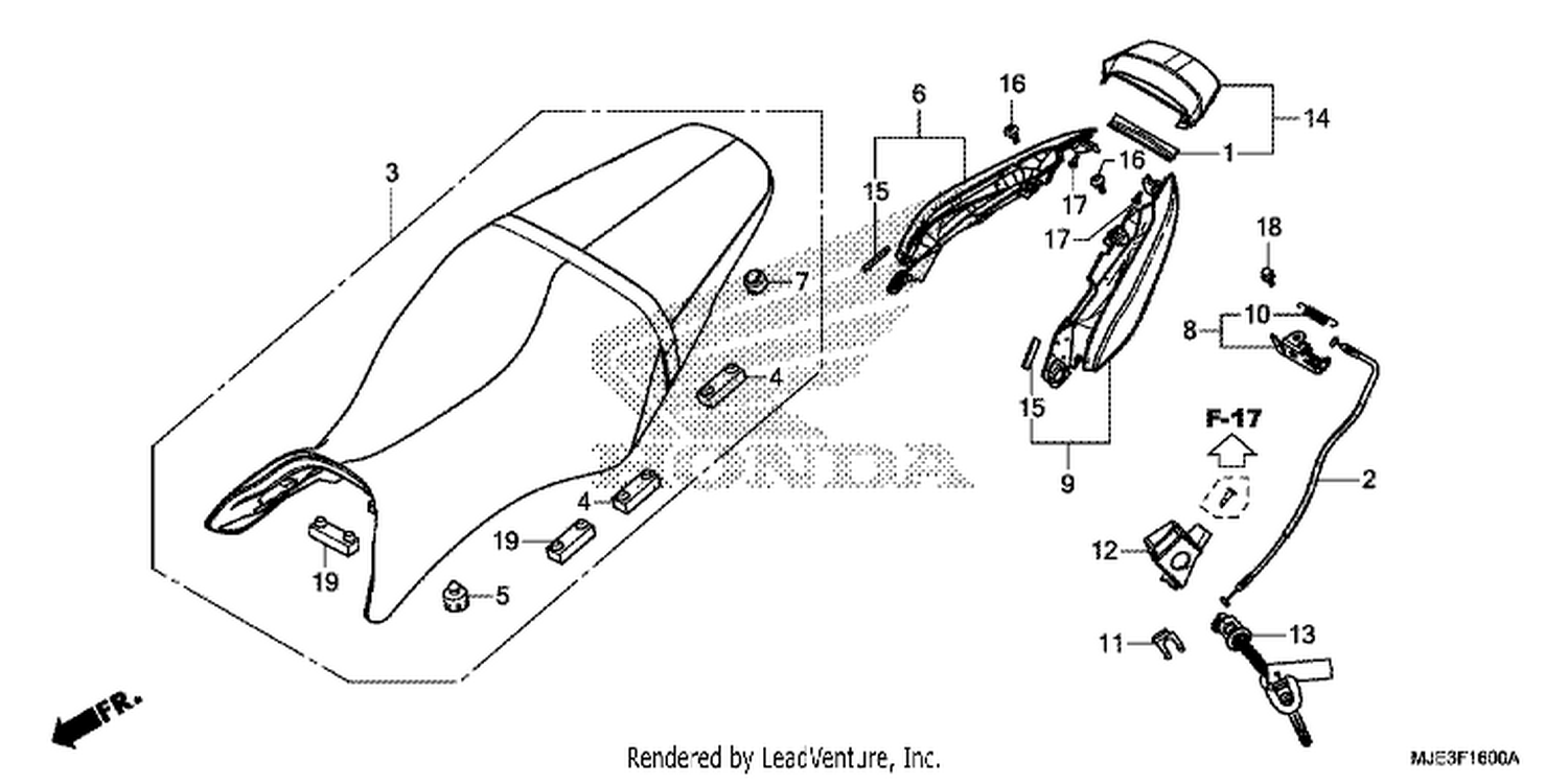  SEAT/ REAR COWL