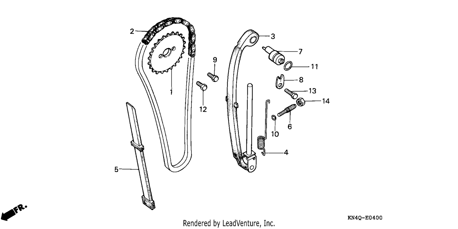 CAM CHAIN/TENSIONER