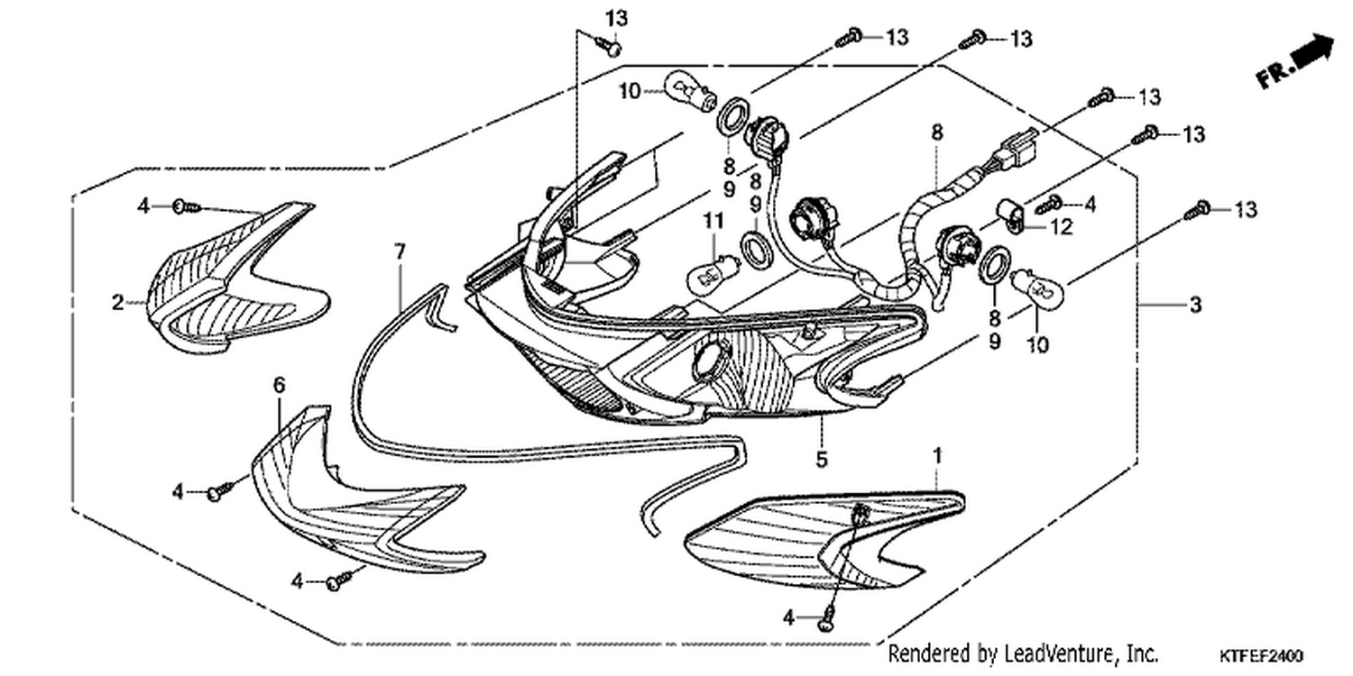  REAR COMBINATION LIGHT