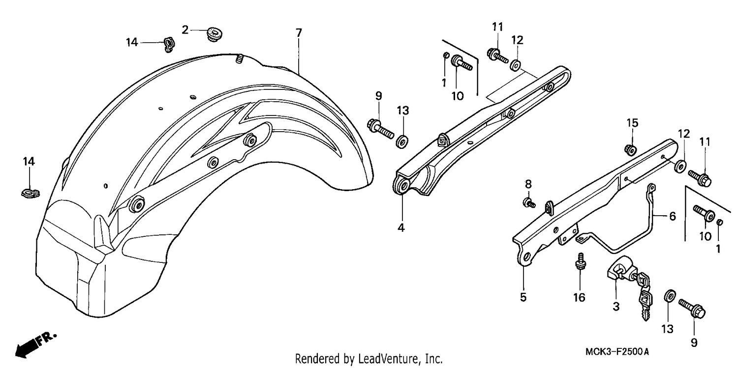 REAR FENDER
