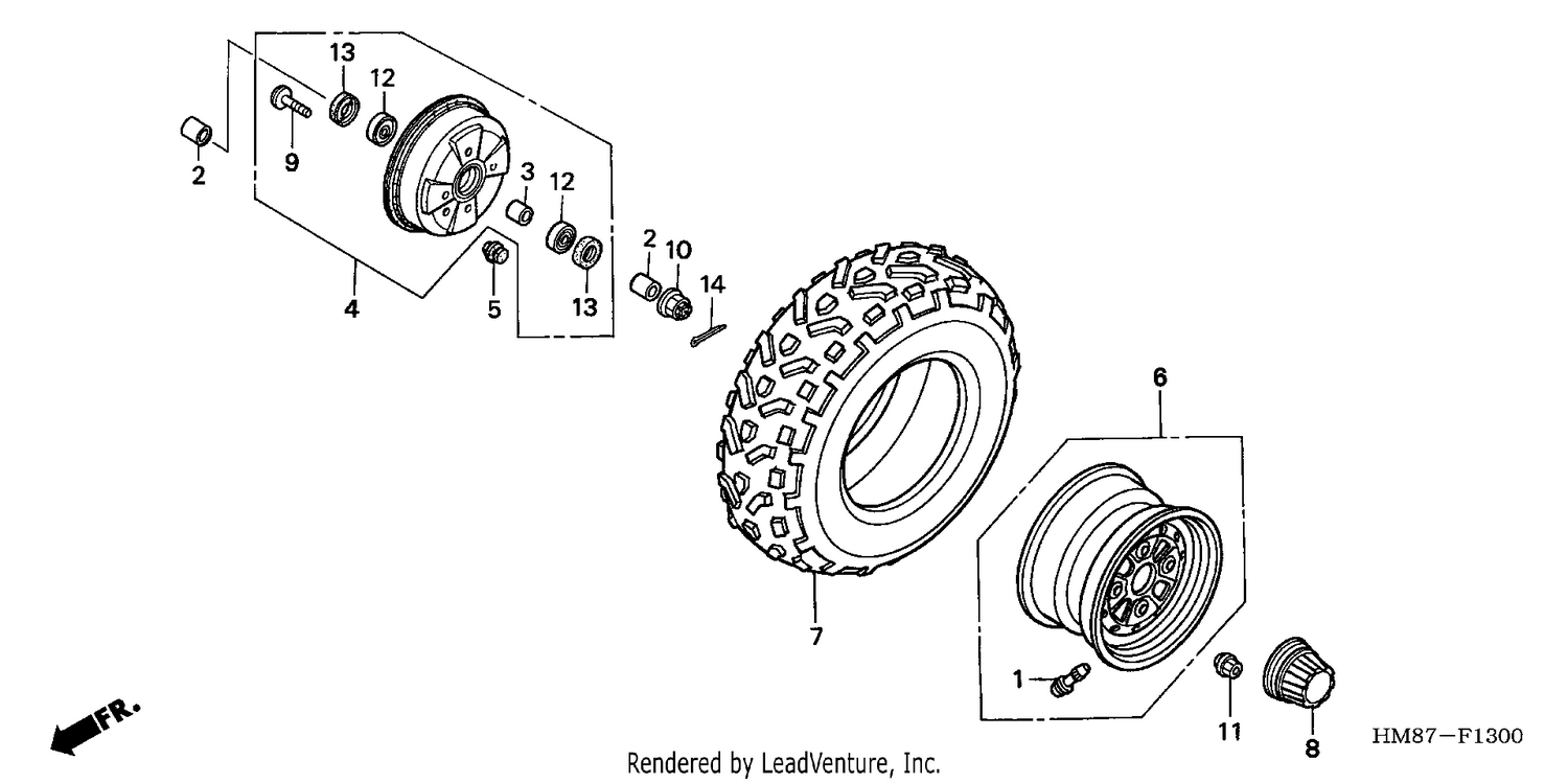 FRONT WHEEL