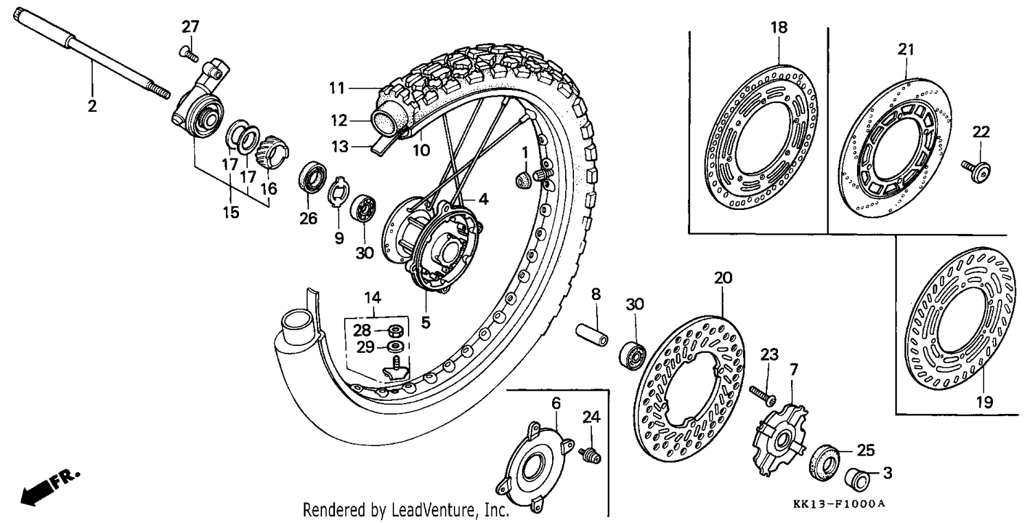 FRONT WHEEL