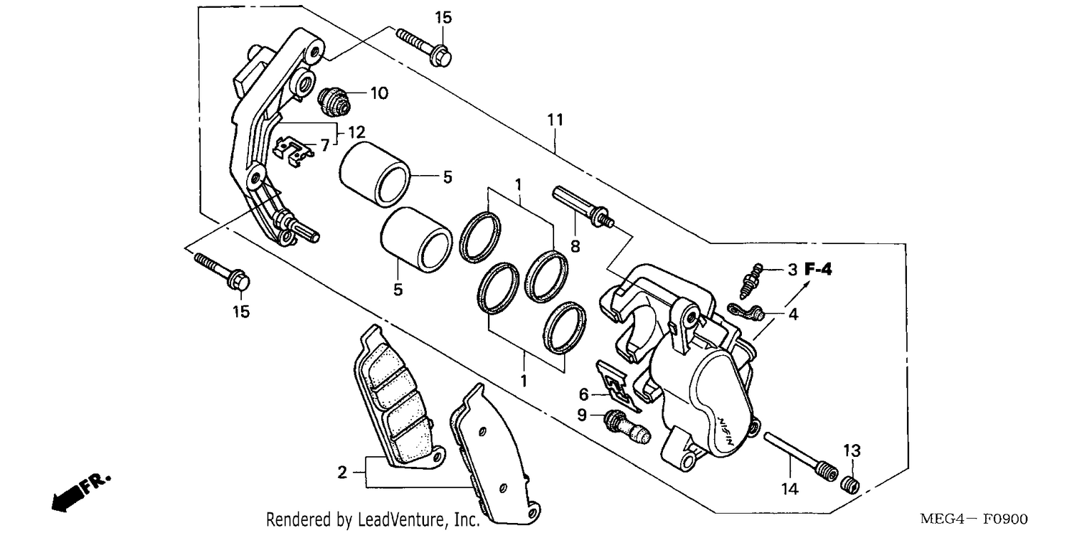 FRONT BRAKE CALIPER