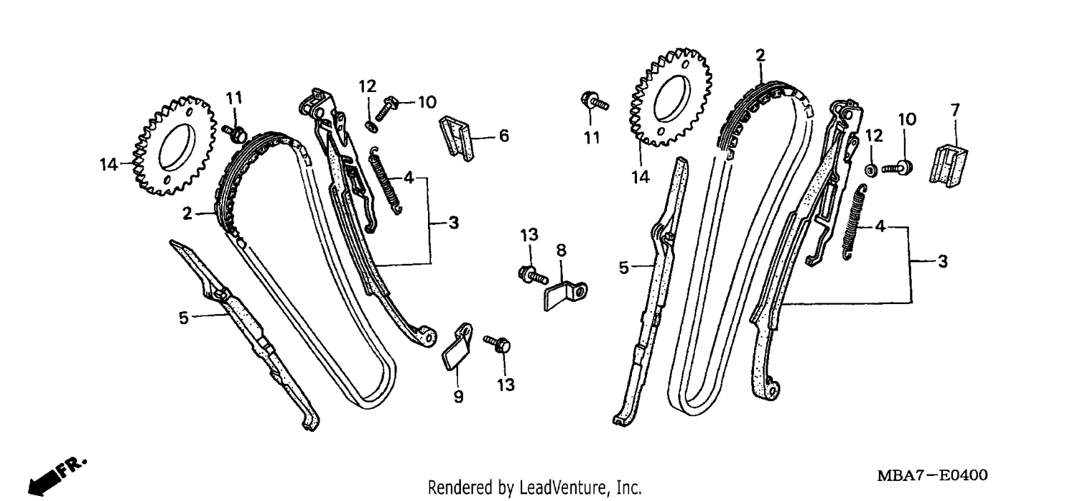 CAM CHAIN/TENSIONER