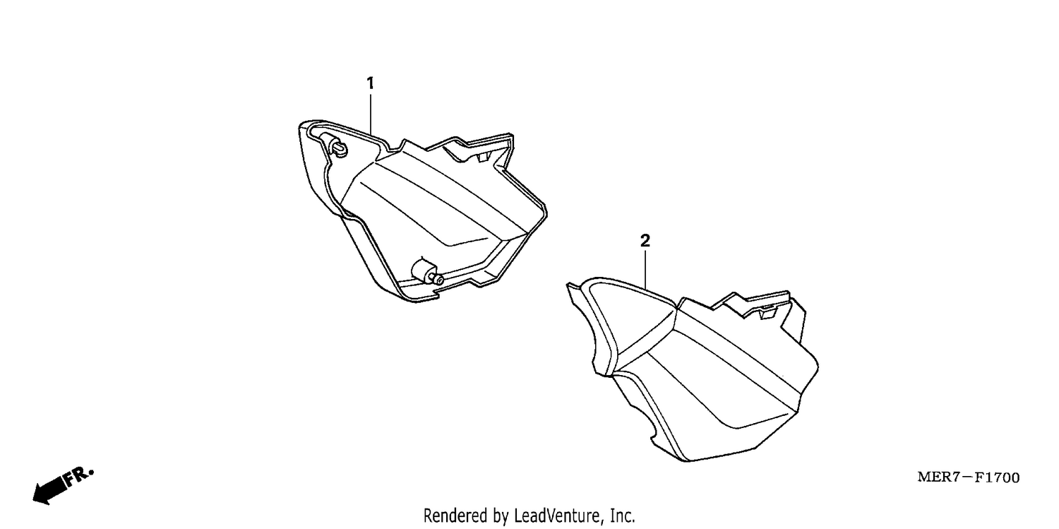 SIDE COVER (CBF600S6/SA6/N6/NA6)