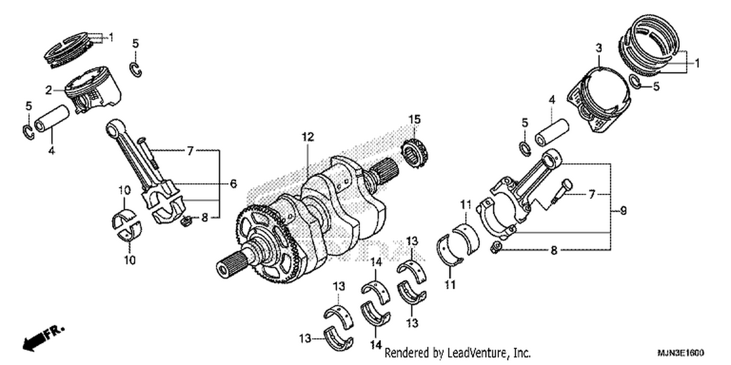  CRANKSHAFT/ PI STON