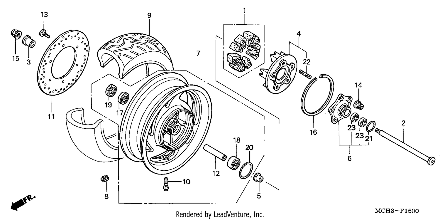 REAR WHEEL