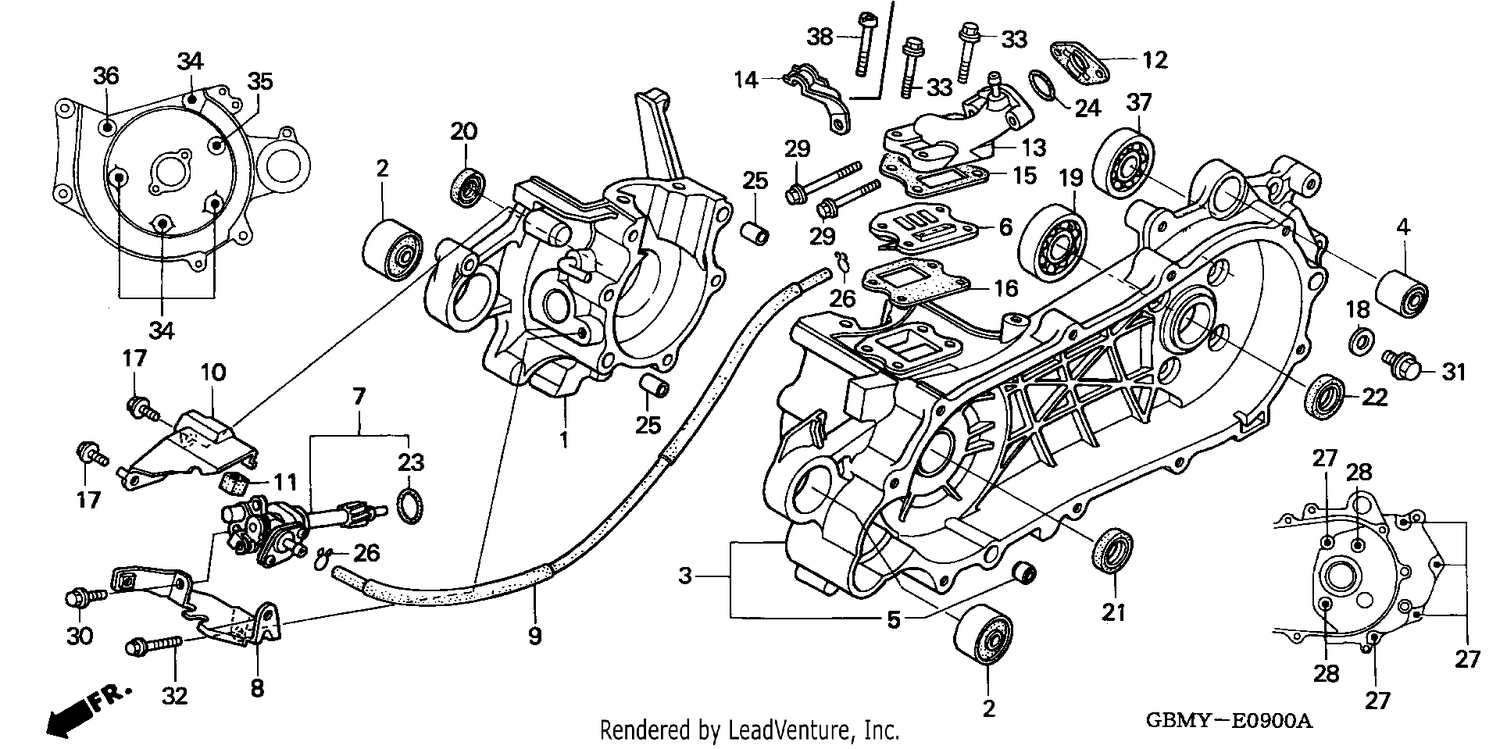 CRANKCASE/OIL PUMP