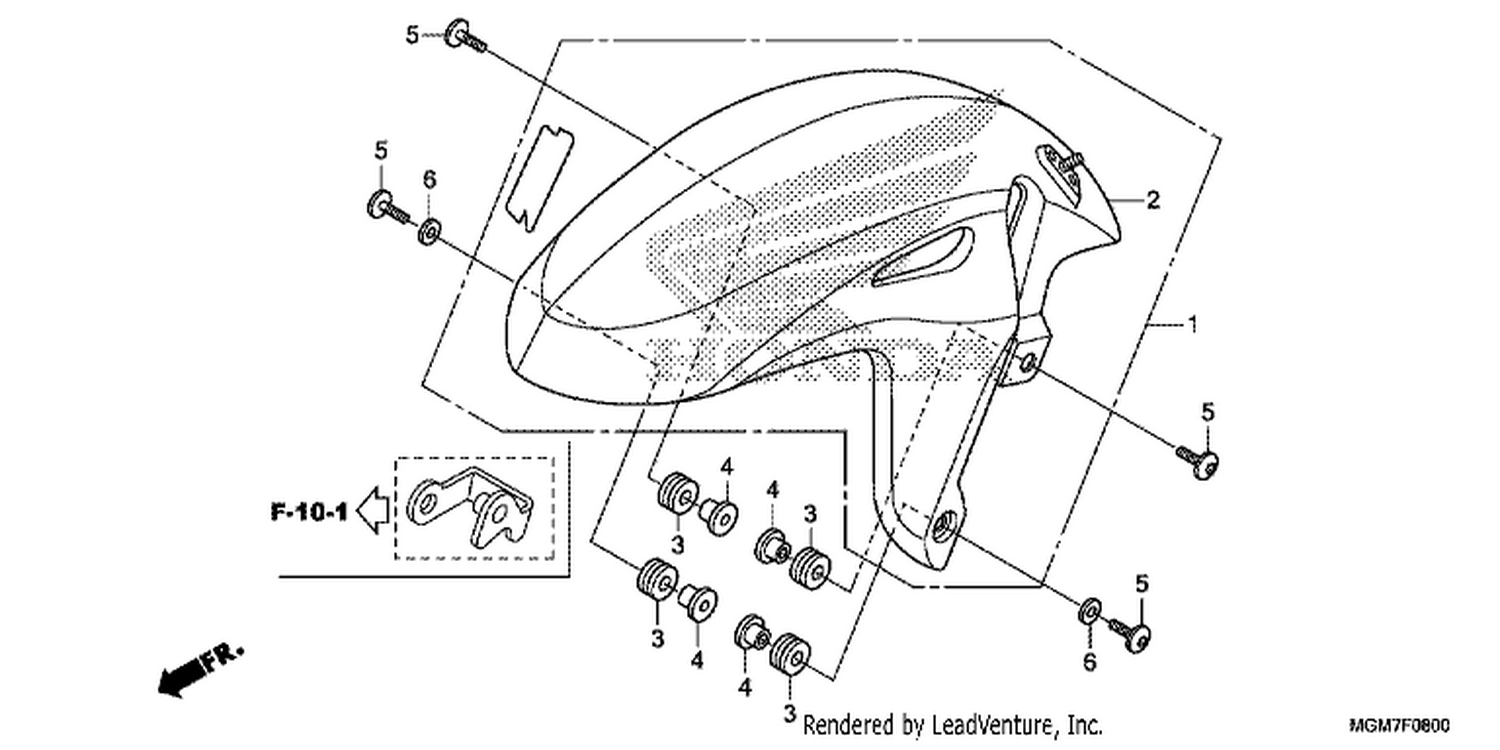  FRONT FENDER