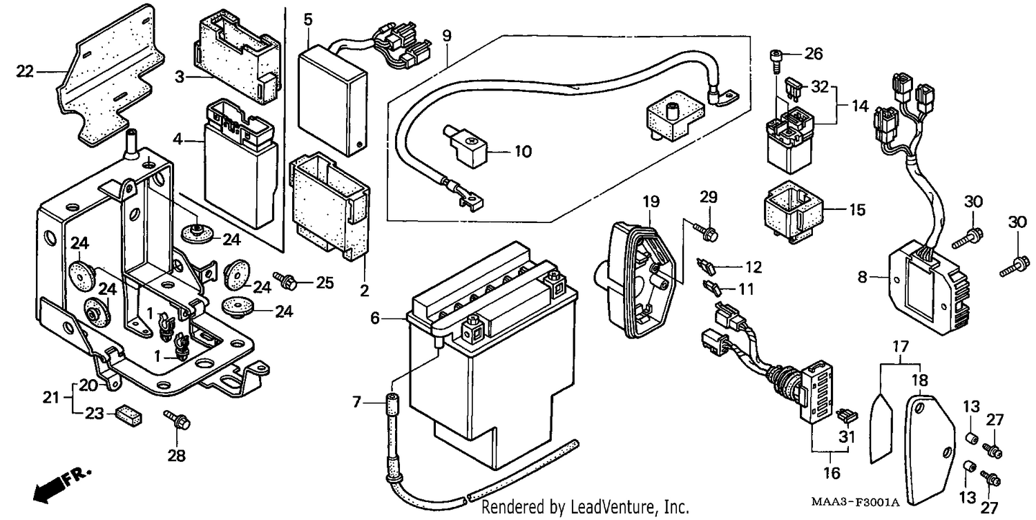 BATTERY (VT1100CV/VW/V2)
