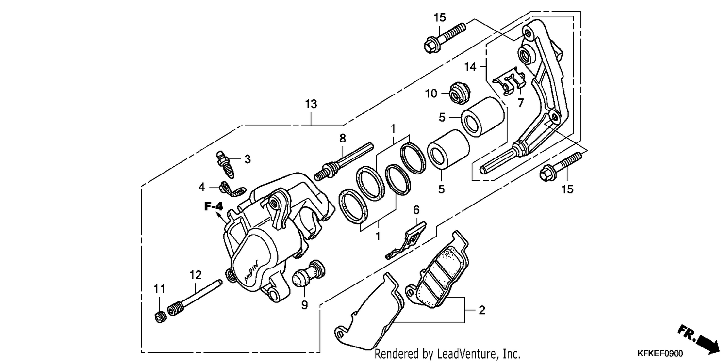 FRONT BRAKE CALIPER